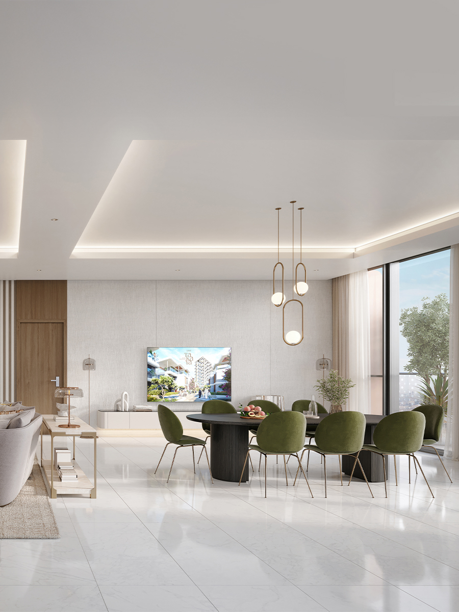 4BR Penthouse 1_Living room_View 2_6k